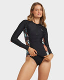 Billabong Forever Folk Reef Break Long Sleeve Rash Vest