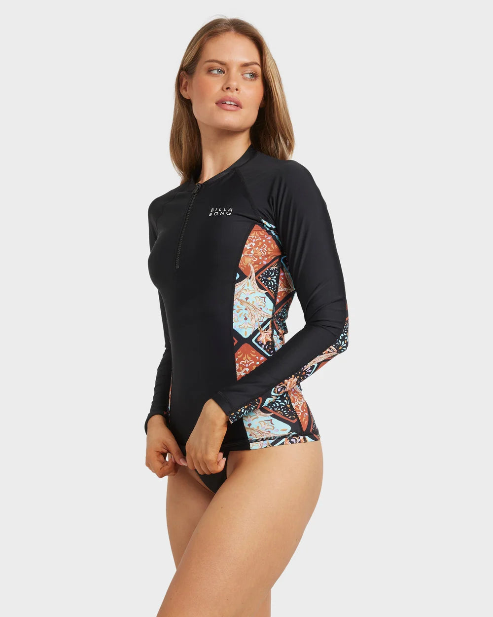 Billabong Forever Folk Reef Break Long Sleeve Rash Vest