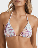 Billabong Dyed Pretty Panelled Triangle Bikini Top