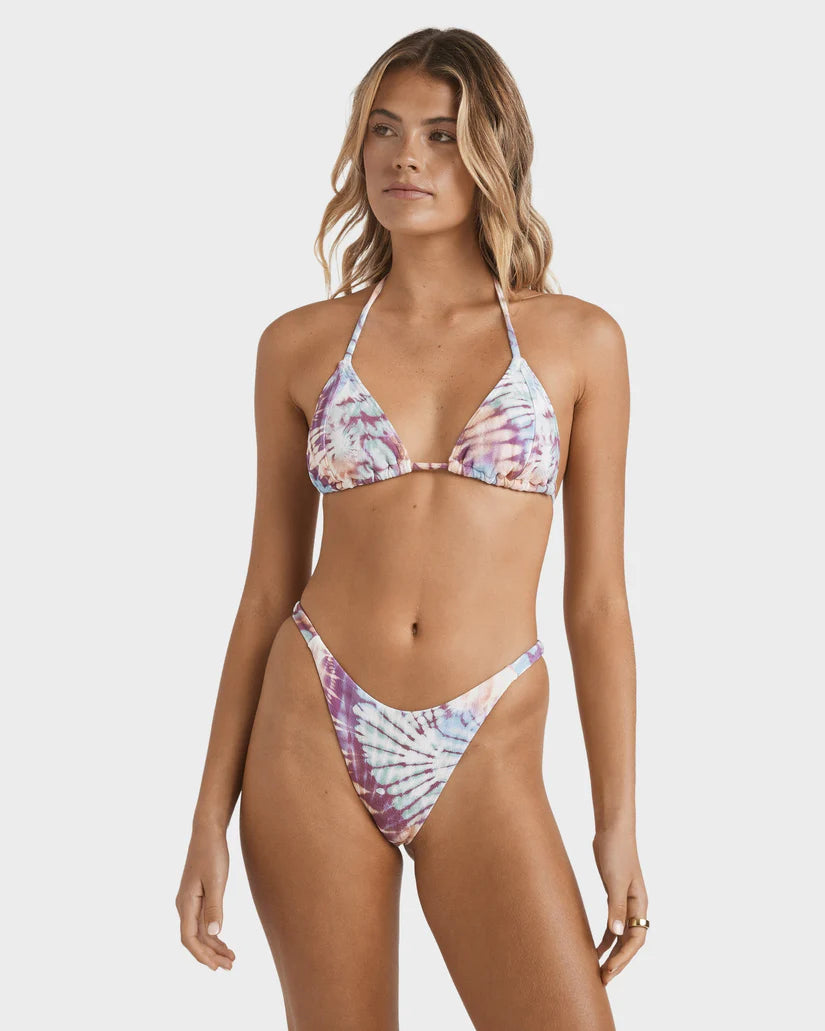 Billabong Dyed Pretty Panelled Triangle Bikini Top