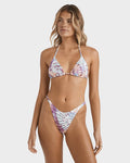 Billabong Dyed Pretty Panelled Triangle Bikini Top