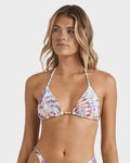 Billabong Dyed Pretty Panelled Triangle Bikini Top