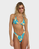 Billabong Tropic Shift Reversible Multi Triangle Bikini Top