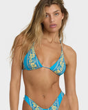 Billabong Tropic Shift Reversible Multi Triangle Bikini Top