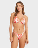 Billabong Row Of Palms Remi Triangle Bikini Top