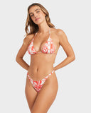 Billabong Row Of Palms Remi Triangle Bikini Top