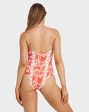 Billabong Row Of Palms Bella One Piece Swimsuit