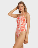Billabong Row Of Palms Bella One Piece Swimsuit