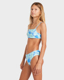 Billabong Happy Hibiscus Tank Bikini Set Girls 6-14