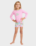 Billabong Sun Shift Rash Vest Set Girls 0-5