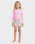 Billabong Sun Shift Rash Vest Set Girls 0-5