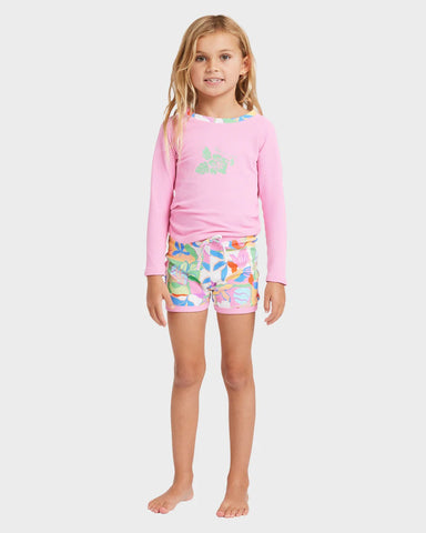 Billabong Sun Shift Rash Vest Set Girls 0-5