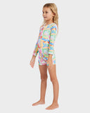 Billabong Sun Shift One Piece Shortie Rash Vest Girls 0-5
