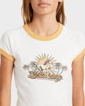 Billabong Seaside Session Ringer Raglan T-Shirt Girls 6-14