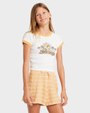 Billabong Seaside Session Ringer Raglan T-Shirt Girls 6-14