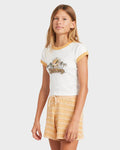 Billabong Seaside Session Ringer Raglan T-Shirt Girls 6-14