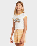 Billabong Seaside Session Ringer Raglan T-Shirt Girls 6-14