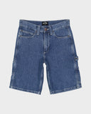Billabong Bad Dog Denim Shorts Boys 2-7