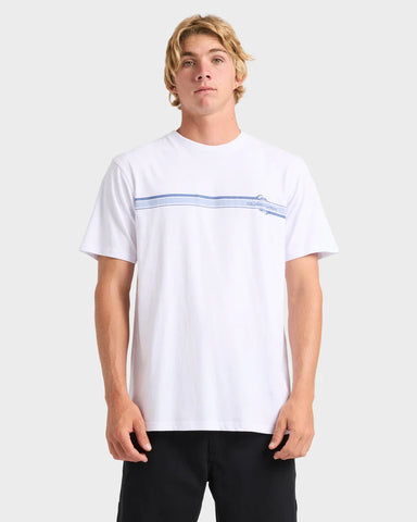 Quiksilver Line Up Stripe Short Sleeve Tee