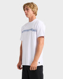 Quiksilver Line Up Stripe Short Sleeve Tee