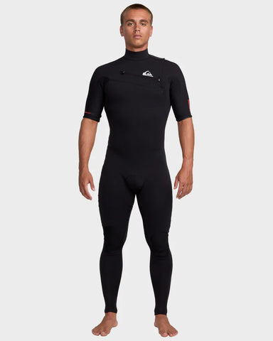 Quiksilver 2/2mm Highline Short Sleeve Chest Zip Wetsuit