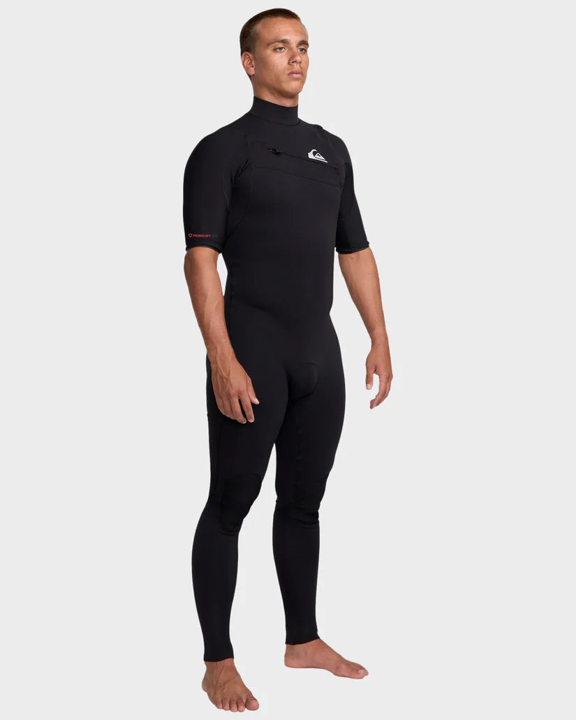 Quiksilver 2/2mm Highline Short Sleeve Chest Zip Wetsuit