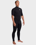Quiksilver 2/2mm Highline Short Sleeve Chest Zip Wetsuit