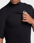 Quiksilver 2/2mm Highline Short Sleeve Chest Zip Wetsuit