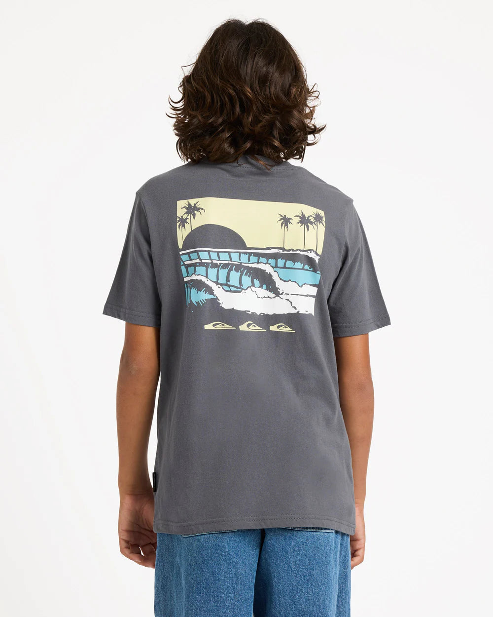 Quiksilver Stacked Line Up T-Shirt Boys 8-16