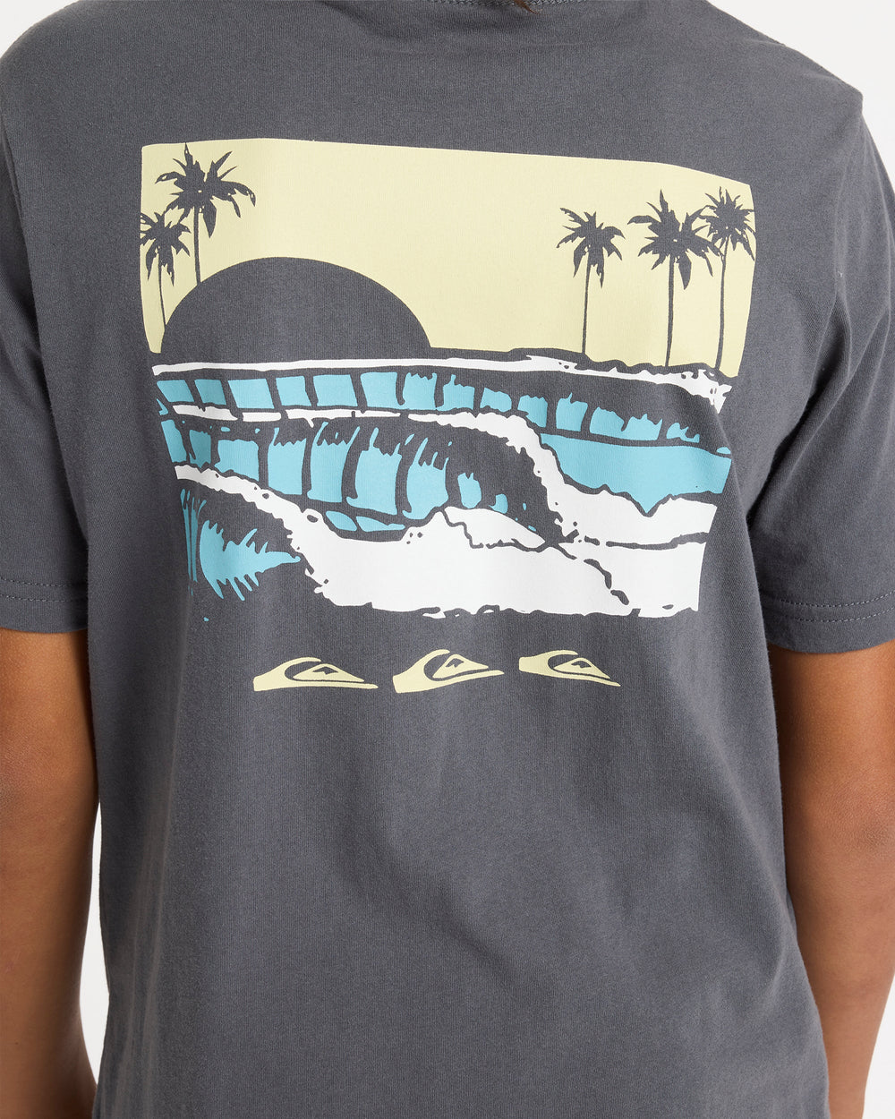 Quiksilver Stacked Line Up T-Shirt Boys 8-16