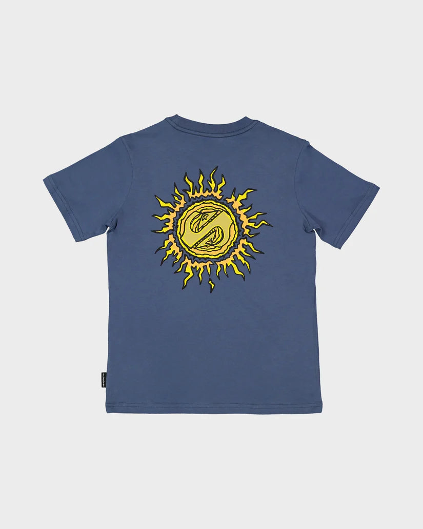 Quiksilver Spiral Flame T-Shirt Boys 8-16