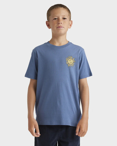 Quiksilver Spiral Flame T-Shirt Boys 8-16