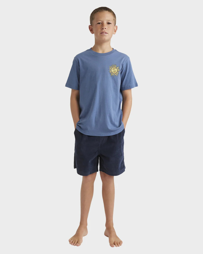 Quiksilver Spiral Flame T-Shirt Boys 8-16