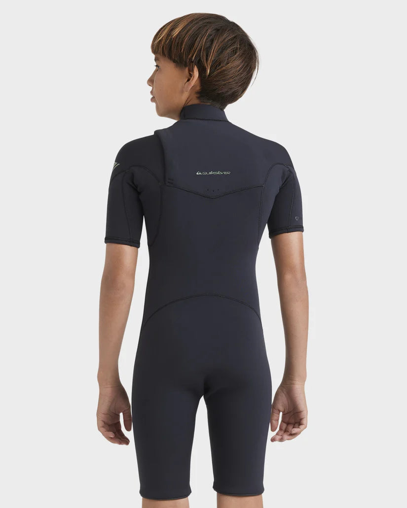 Quiksilver 2/2mm Everyday Sessions Chest Zip Springsuit Boys 8-16