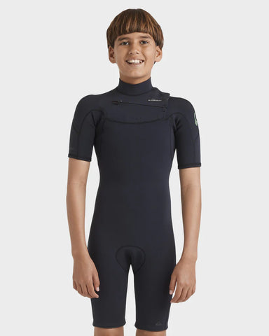 Quiksilver 2/2mm Everyday Sessions Chest Zip Springsuit Boys 8-16