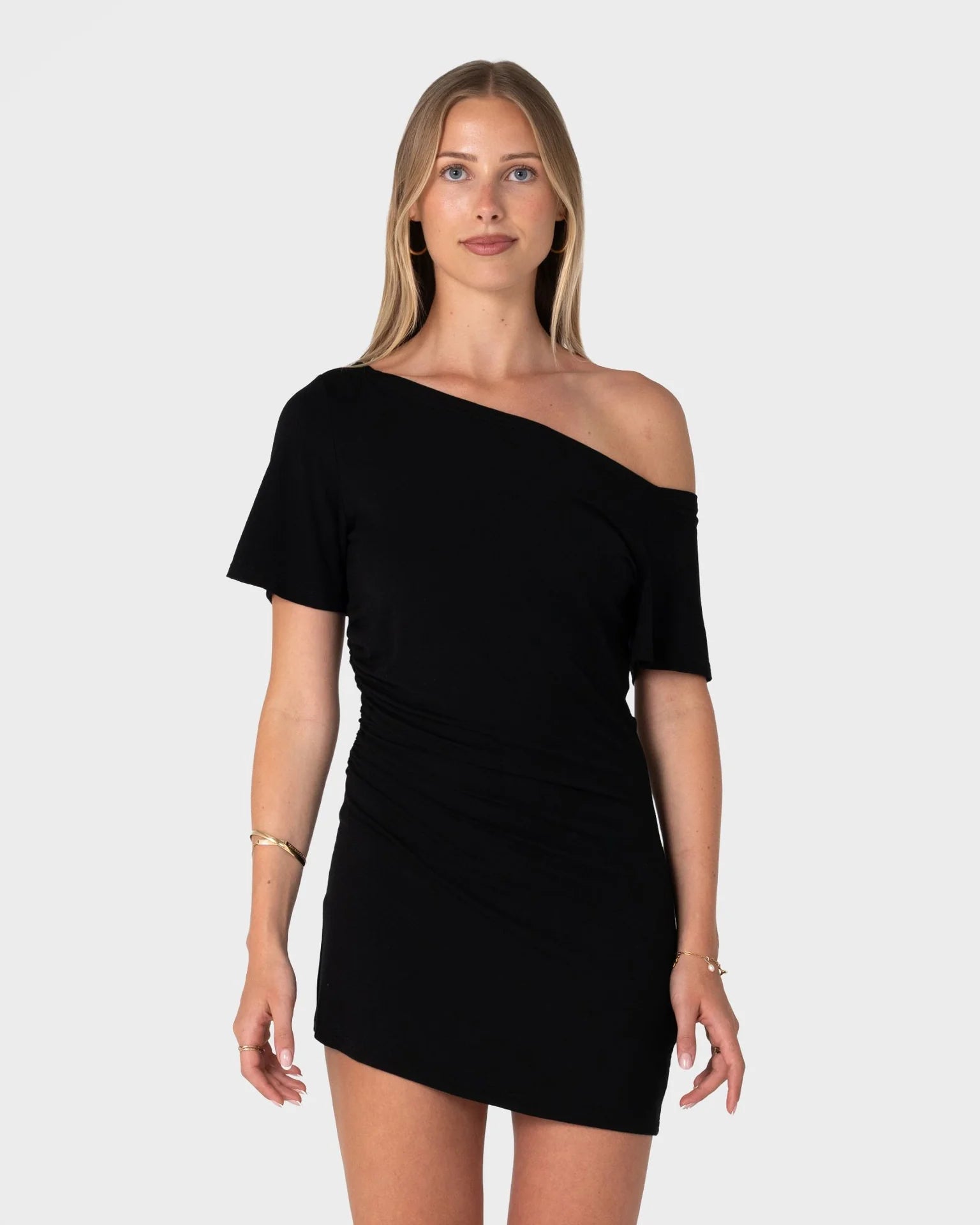 Rusty Sally Slouch Off Shoulder Dress