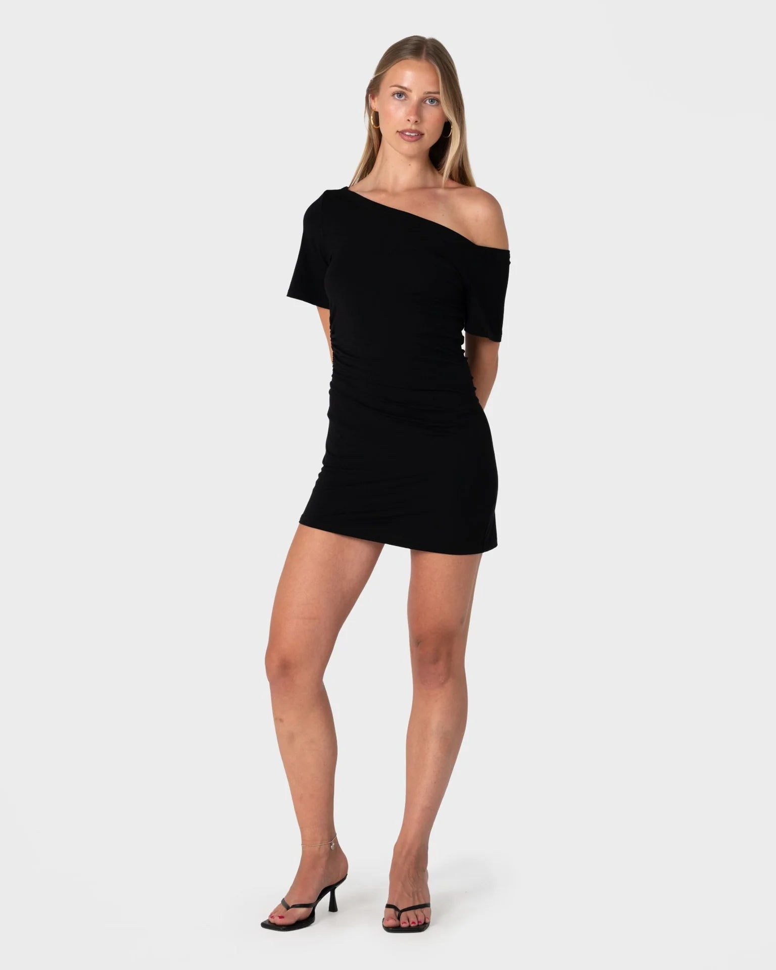 Rusty Sally Slouch Off Shoulder Dress