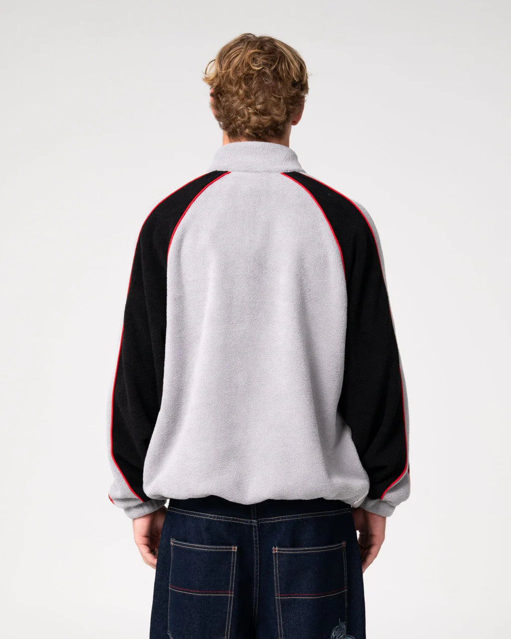 Rusty Pimp My Tides Zip Through Sherpa Fleece