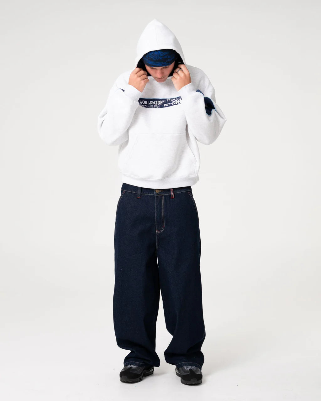 Rusty Big Ticket Cropped Fleece Hoodie