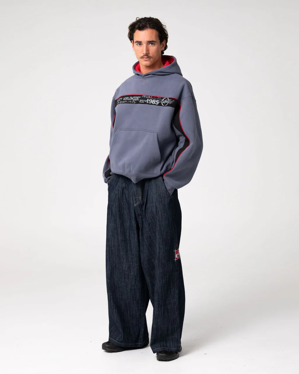 Rusty Big Ticket Cropped Fleece Hoodie