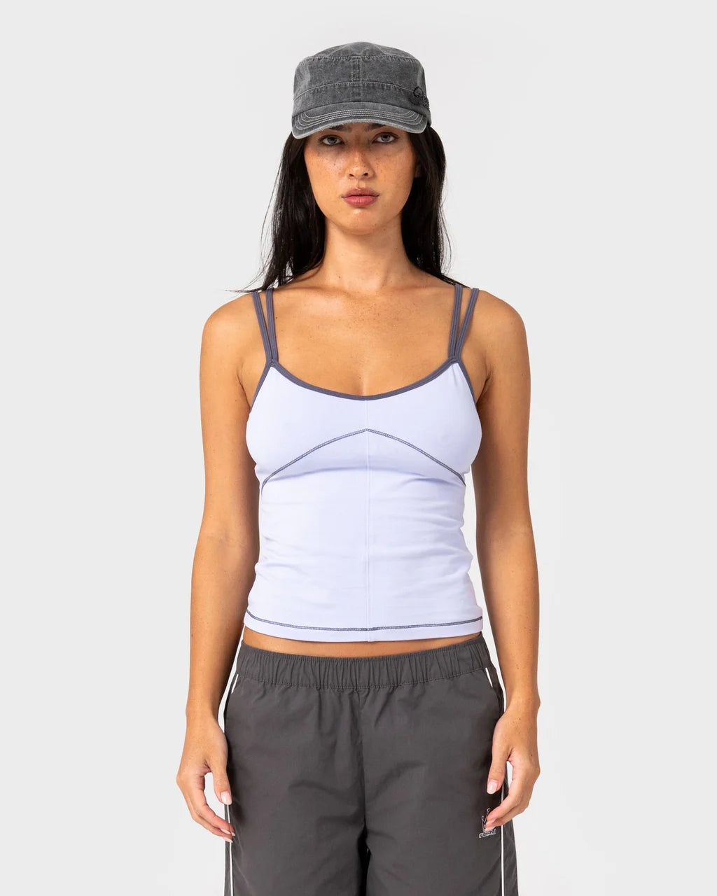 Rusty Serve Fitted Cami Tank