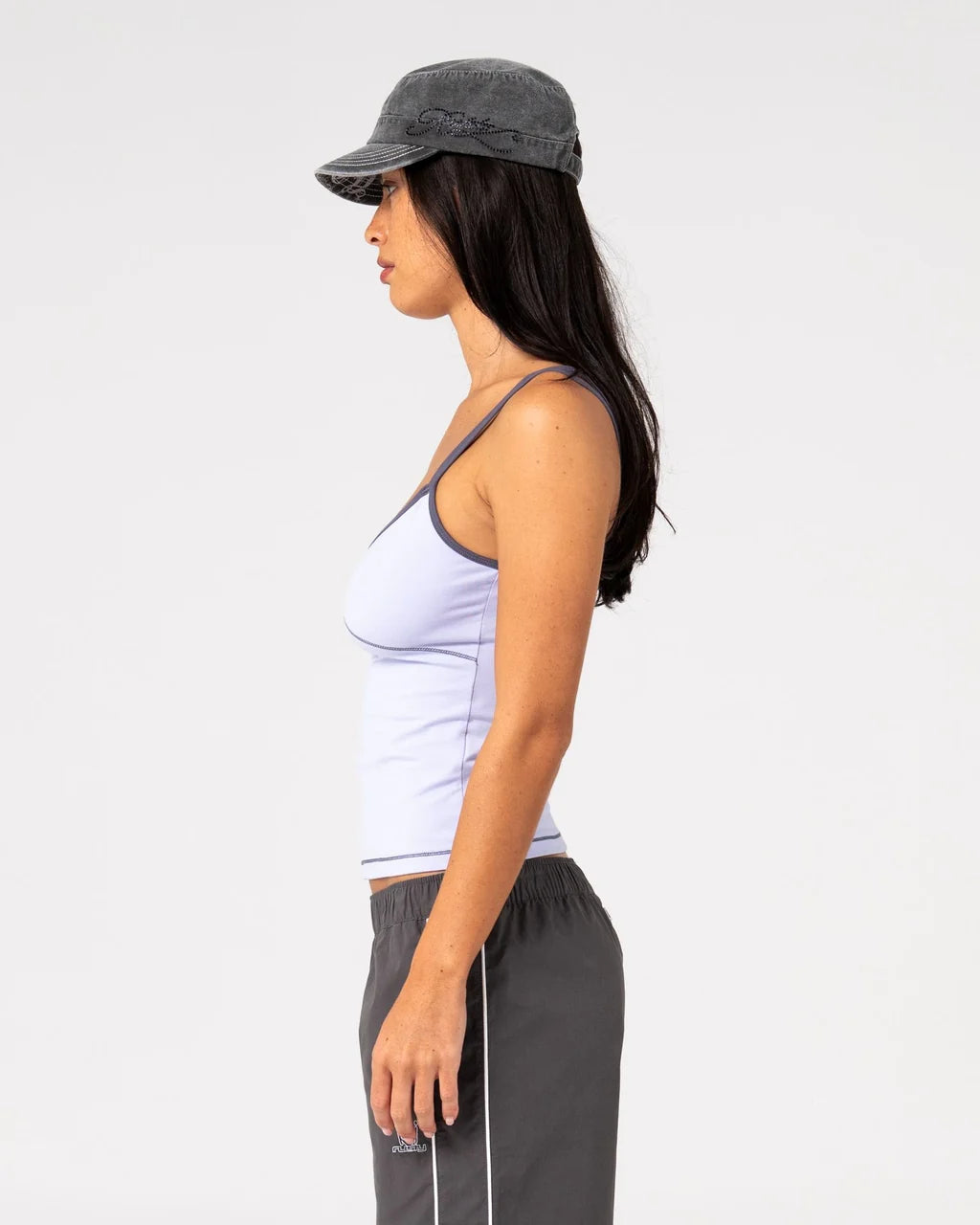 Rusty Serve Fitted Cami Tank