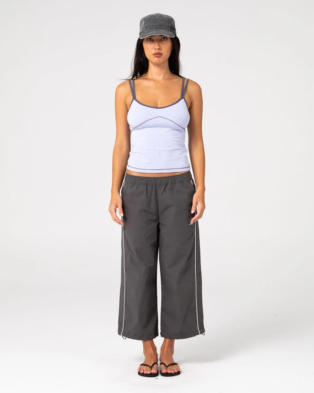 Rusty Serve Fitted Cami Tank