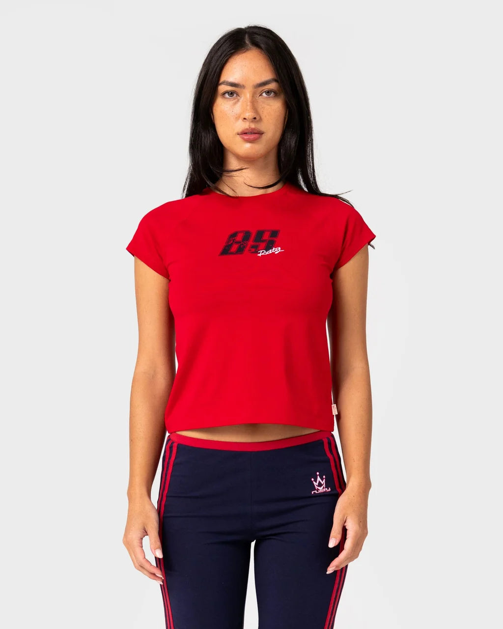 Rusty Alba Cap Sleeve Baby Tee