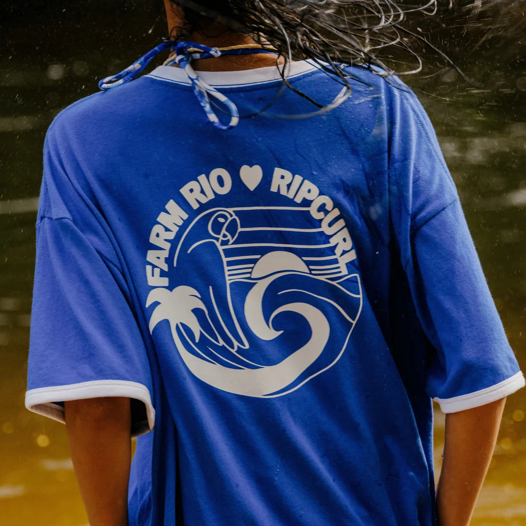 Rip Curl Farm Rio Tropical Desire Oversized Tee