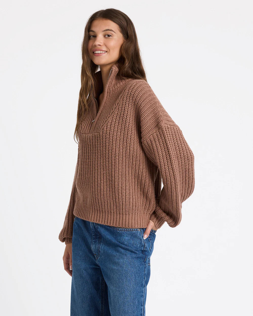 Roxy So Cozy Half Zip Jumper