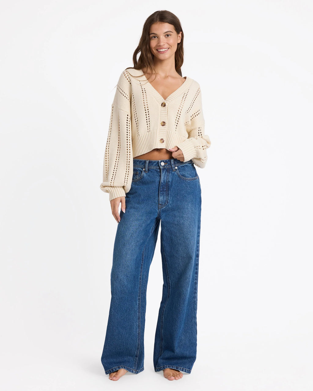 Roxy Sunlaced Cardigan