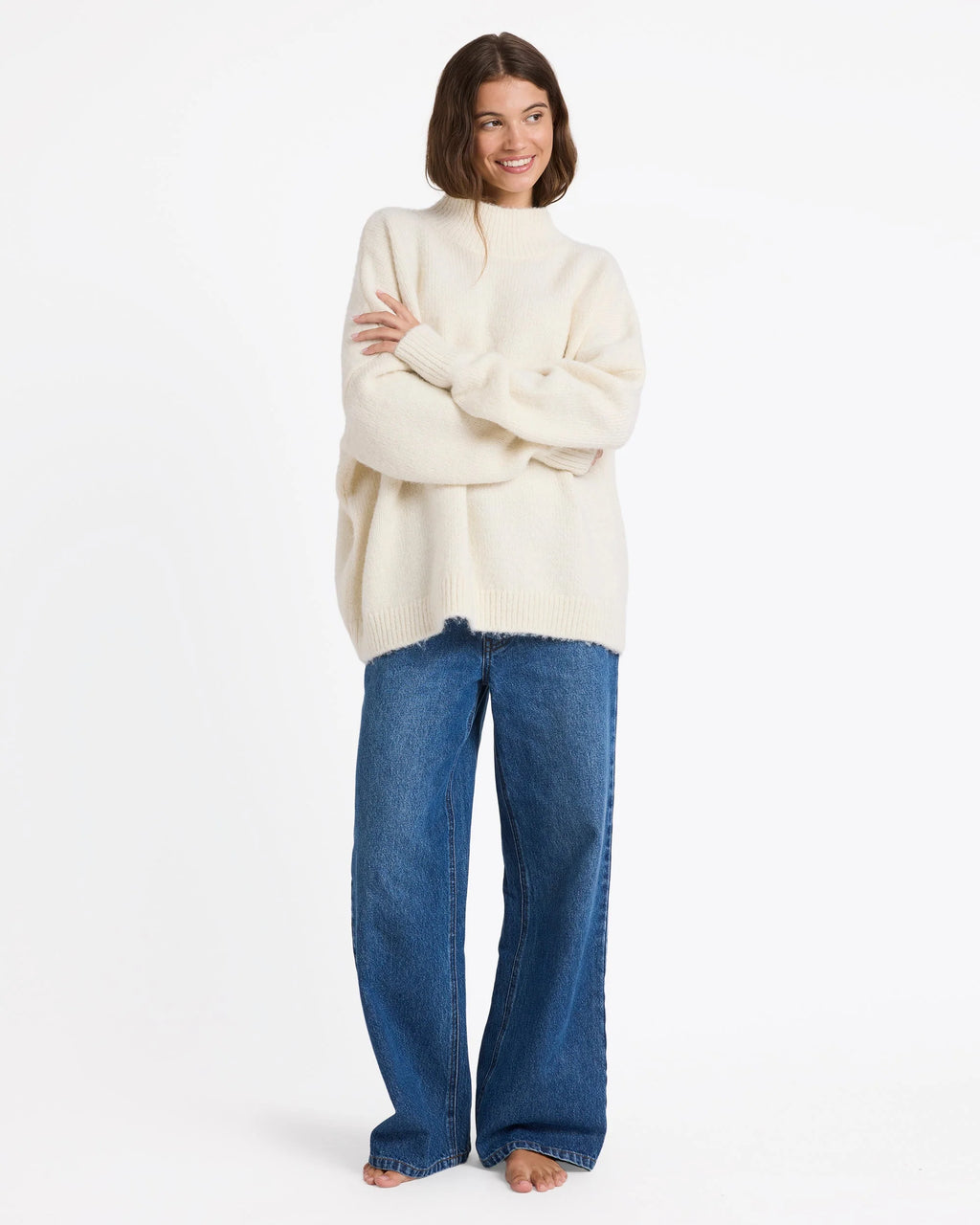 Roxy In The Clouds Crew Neck