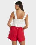 Roxy Chase Elastic Waist Shorts