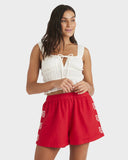 Roxy Chase Elastic Waist Shorts